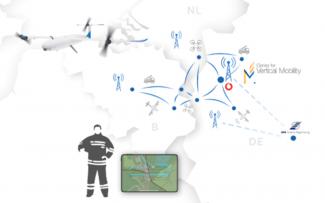 "GrenzFlug+" - Grenzübergreifendes Flugsystem im Rettungseinsatz