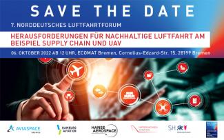 7. Norddeutsches Luftfahrtforum - Supply Chain und UAV